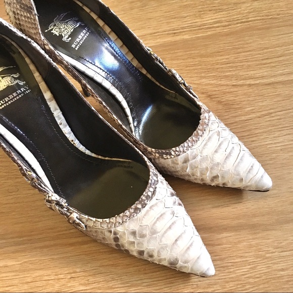 Burberry python pumps - Picture 7 of 8
